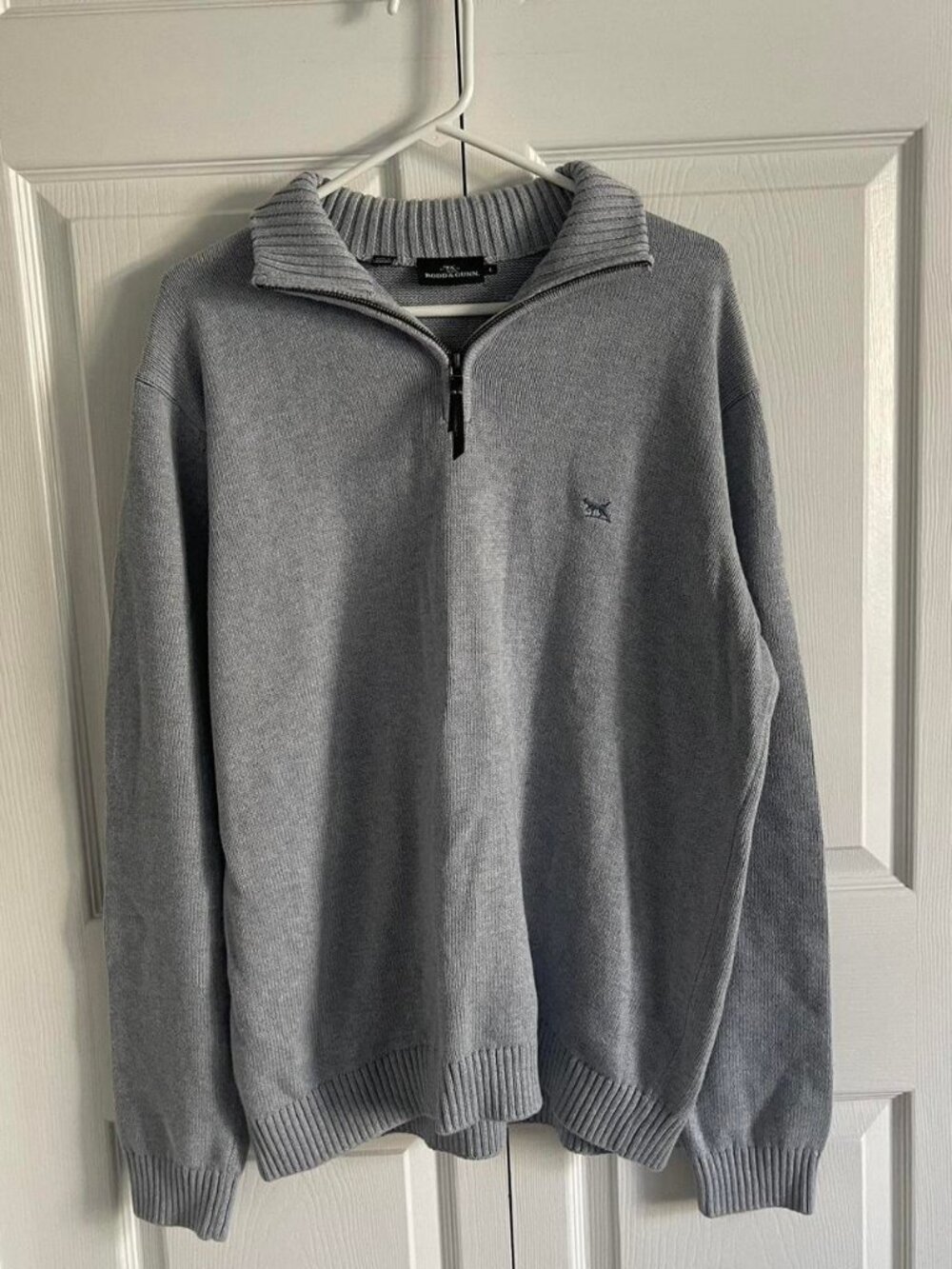 Rodd & Gunn Men's Grey and Blue Sweatshirt